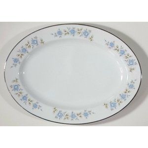 Fine China Rhapsody 1812 Platter 14" floral Brcs1